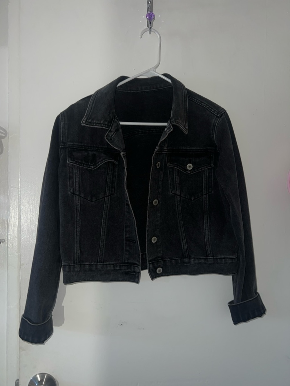Cropped Denim Jacket